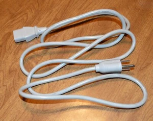 I-SHENG IS-14 6' POWER CABLE w/3-PRONG PLUG(10A/125V)for TV, PC MONITOR, PRINTER - Picture 1 of 5