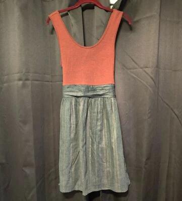 Vestido de fiesta cóctel rosa sin mangas Fossil para mujer talla mediana Foto 1 de 4