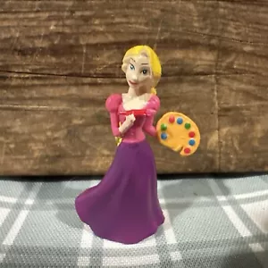 Disney Raperonzolo aggrovigliato dipinto giocattolo figura principessa Pixar cake topper - Foto 1 di 4