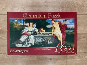 RARE 13200 CLEMENTONI SACRED AND PROFANE LOVE Masterpiece Jigsaw Puzzle - Picture 1 of 9