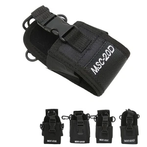 Walkie Talkie Holder Lightweight Portable Universal Nylon Radio Case Pouch Fo CB - Zdjęcie 1 z 34