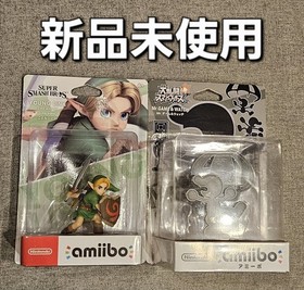 amiibo Toon Link and Mr Game and Watch Set New