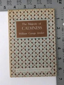 The Majesty of Calmness Jordan A Revell Inspirational Classic HC Book 1959 R354 - Picture 1 of 8