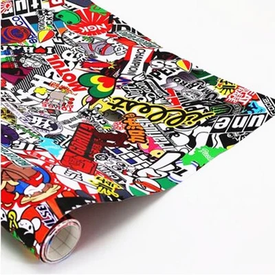 Decal Sticker Graffiti Car Window Styling Trim Bomb Wrap Sheet Graffiti Film - Image 1 of 4