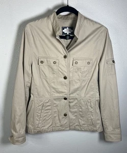 Chaqueta Top Ralph Lauren Naval Supply Co Grande Caqui Safari Náutica 100% Algodón - Imagen 1 de 12