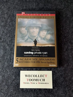 Saving Private Ryan 1998 DVD 1999 Dreamworks Special Ltd Widescreen Tom Hanks * - Image 1 of 4