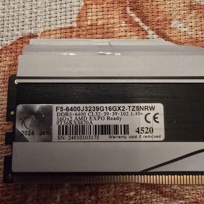 g.skill trident z5 neo rgb ddr5-6400 - Image 1 of 4