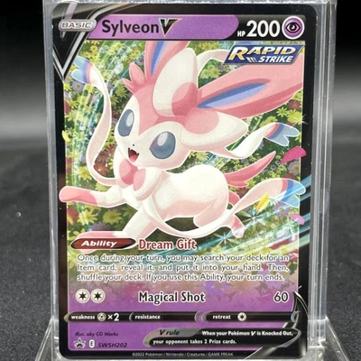 Sylveon V - SWSH202 Promo SWSH: Sword & Shield Promo Cards NM - Image 1 of 2
