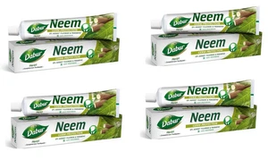 🌿 Dabur Herb’L Neem Toothpaste 200g (Pack of 4) | No Fluoride & Parabens 🚀 - Picture 1 of 9