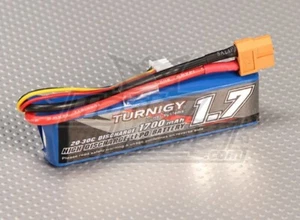 TURNIGY 1700mAh 2S 7.4V 20C LIPO BATTERY XT60 RC 1/16 BEATLE MINI SCT BUGGY HSP - Picture 1 of 1
