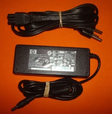 PPP012H-S OEM HP SERIES 393954-002 A091F13P LF  90W AC ADAPTER  with CORD  A5.8 - Image 1 of 4