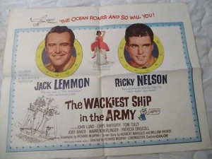 Das verrückteste Schiff der Armee Filmplakat (1960) Jack Lemmon, Ricky Nelson - Bild 1 von 3