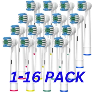 Electric Toothbrush Heads Replacement Oral b Braun Compatible Brush Head - Picture 1 of 13