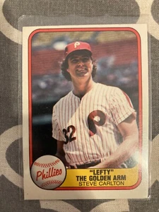 1981 Fleer Baseball Steve Carlton #6 - Picture 1 of 2