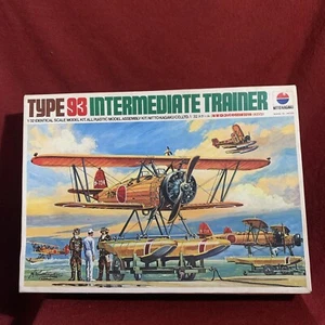 Vintage Nitto Kagaku Japanese Navy Type 93 Intermediate TrainerMODEL PLANE 1:32 - Picture 1 of 15