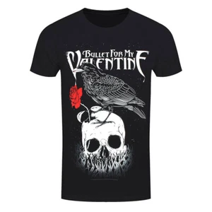 T-Shirt Bullet For My Valentine offiziell Raven Band neu schwarz - Bild 1 von 4