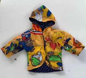 Handmade Children’s Vintage Sesame Street Sleeping Blanket Jacket Size - Picture 1 of 10