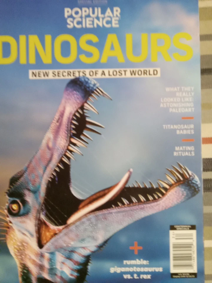 Popular Science Magazine DINOSAURS special edition New Secrets of a Lost World - Image 1 of 1