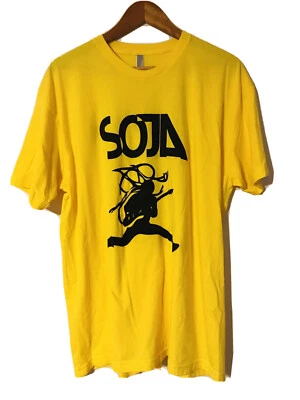 Soldiers Of Jah Army Reggae Rock 2XL Yellow T Shirt not cd - Imagem 1 de 4