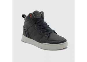Jungen Kellen BB High Top Sneaker - Art Class Grau - Größe 13 - Brandneu  - Bild 1 von 3