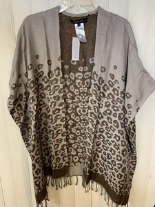 Neu mit Etikett Damen Poncho Stil Halstuch, Coleen Lopez, wendbar, Größe S, Gold Metallics, - Bild 1 von 10