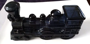 Vintage AVON Centennial Express After Shave Dk. Blue Train Bottle Wild Country - Picture 1 of 5