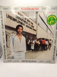 Kurtis Blow Party Time Vinyl Record Original Pressing ln Shrink 80s Hip Hop - Picture 1 of 4