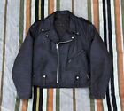 Vintage 60S Brown Leather Biker Motorcycle Jacket Xl 46 48 50 Perfecto Style