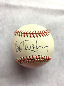 Bob Tewksbury Signed Autograph Rawling Official American League Baseball Twins