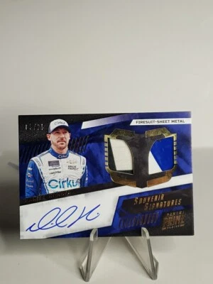 2023 Panini Prime Racing Daniel Hemric Souvenir Signatures /25 Auto Nascar SSP - Image 1 of 4
