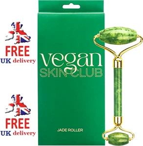 Vegan Skin Club Jade Roller | Massage Face Roller with Anti-Aging Effects | Well - Picture 1 of 10