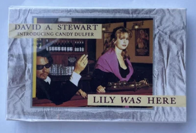 DAVID A. STEWART CANDY DUFLER  LILY WAS HERE CASSETTE SINGLE NEW FACTORY SEALED - Image 1 of 2