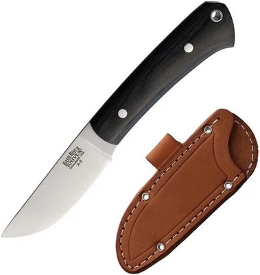 Bark River Woodland Special Fixed Knife 3" A2 Tool Steel Blade Micarta Handle - Image 1 of 3