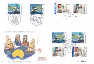 FRANCIA 2002 FDC EMISIÓN COMÚN FRANCIA AUSTRALIA YT 3476 Y 3477 - Bild 1 von 1