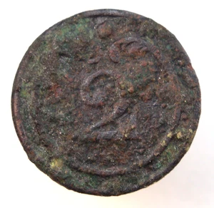 Frankreich Französisch Napoleonische Kriege 2 Regiment Militär Armee Knopf Ø16mm - Bild 1 von 4