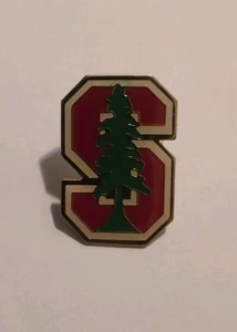 Stanford University Anstecknadel - Block 'S' mit Baum Logo NCAA College - Bild 1 von 3