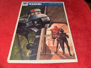 The Black Hole 1979 8"x11" Cardboard #4520-4B, 12 pc frame tray puzzle / Whitman - Picture 1 of 4