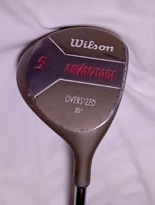 Wilson Advantage       #5 Wood,  Oversized, 20⁰,  Steel Shaft - Image 1 of 4