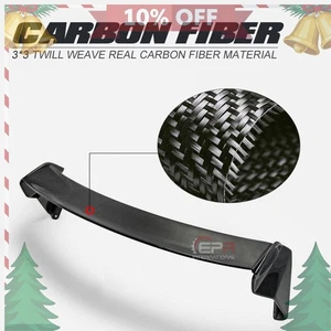 For Mini Cooper F56 GP Style Carbon Rear Spoiler Wing Lip with Adjustable Blade - Picture 1 of 8