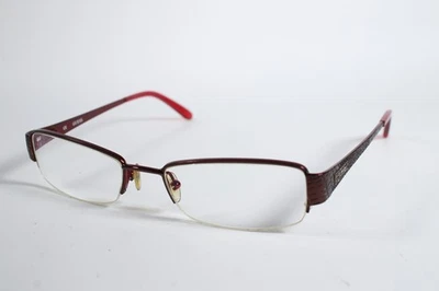 Guess Eyeglasses GU2202 Womens Red Semi-Rimless Metal Eyewear Glasses Frames - Image 1 of 4