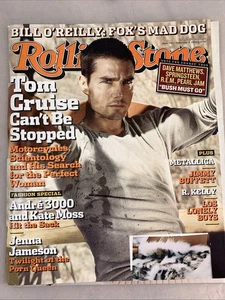 Rolling Stone Magazine Issue 956 Tom Cruise Cover Sept 2004 - Imagen 1 de 6
