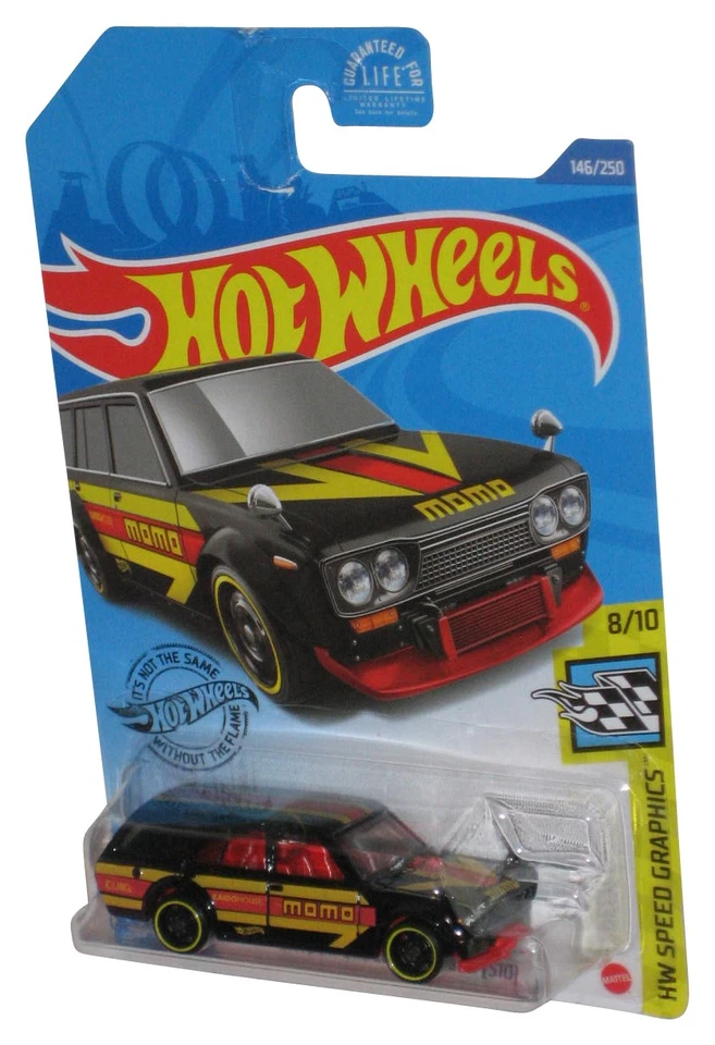 风火轮 HW Speed Graphics 8/10 (2017) 黑色 Datsun Bluebird Wagon 510 汽车 146 — 第 1/1 张图片