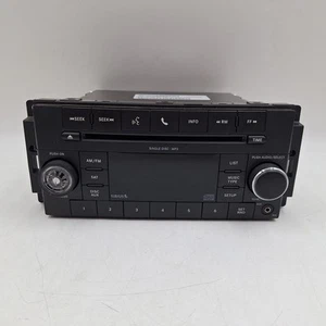 2007-2014 Chrysler Dodge Jeep AM FM Radio CD Player Aux RES OEM P05091258AF - Picture 1 of 9