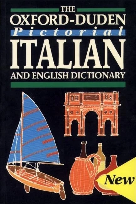 The Oxford-Duden Pictorial Italian and English Dictionary Paperback Book The - Image 1 of 2