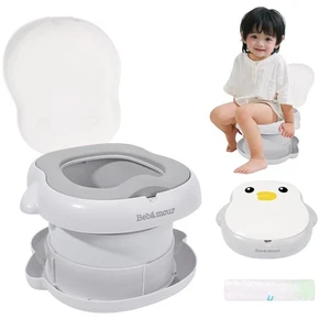 Bebamour Kinder Reise Toilette Töpfchen mobil tragbar faltbar Outdoor Camping - Bild 1 von 7