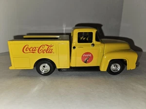 COCA-COLA VINTAGE 1997 ERTL 1956 FORD PICK-UP DIECAST TRUCK--BANK 1:24 - Picture 1 of 9