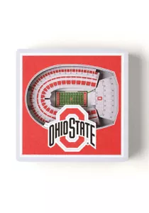 Ohio State Buckeyes Magnete vista stadio 3D - Foto 1 di 2