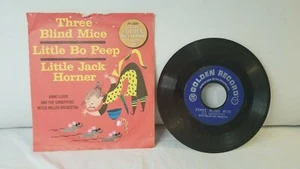 Little Golden Record THREE BLIND MICE Record 45 RPM. - Picture 1 of 12