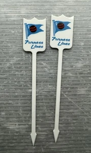 vintage SWIZZLE STICK LOT Furness Lines - Picture 1 of 6