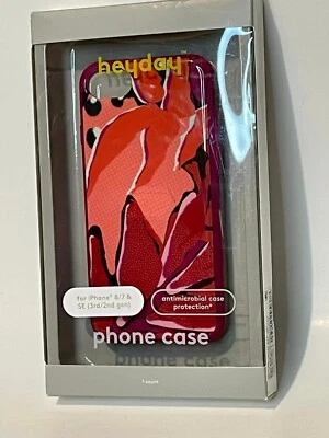 Estuche antimicrobiano Heyday Apple para iPhone 8/7 y SE 3ª/2ª generación rojo botánico Foto 1 de 4